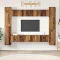 TV-Schrankset 10 pcs Altholz 30,5 x 30 x 90 cm Holzwerkstoff