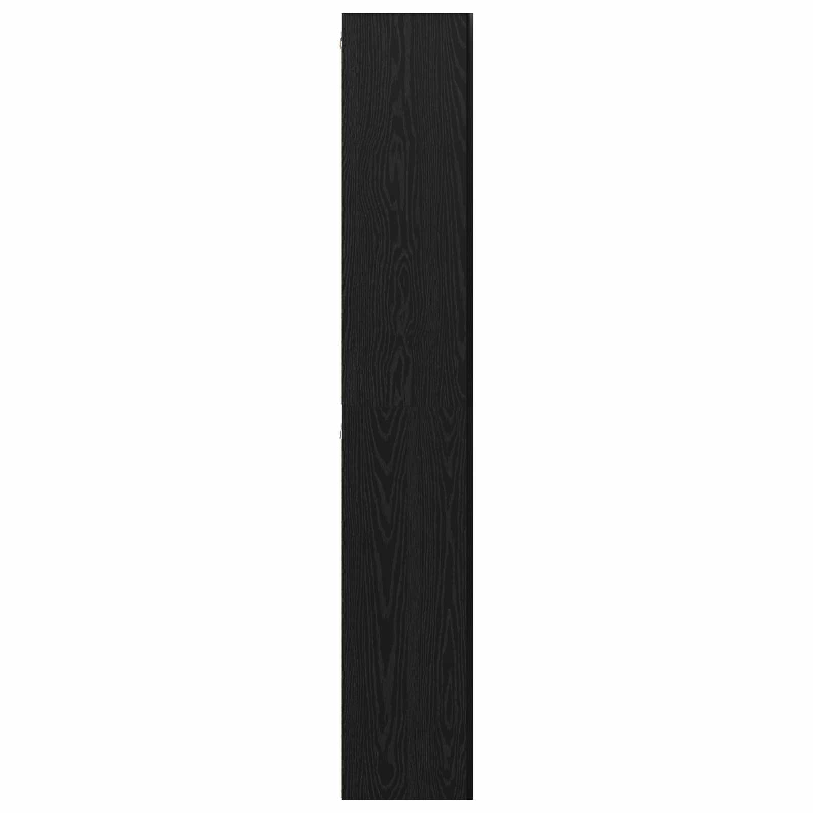 TV-Schrankset 10 pcs Schwarz Eichen-Optik 30,5 x 30 x 90 cm