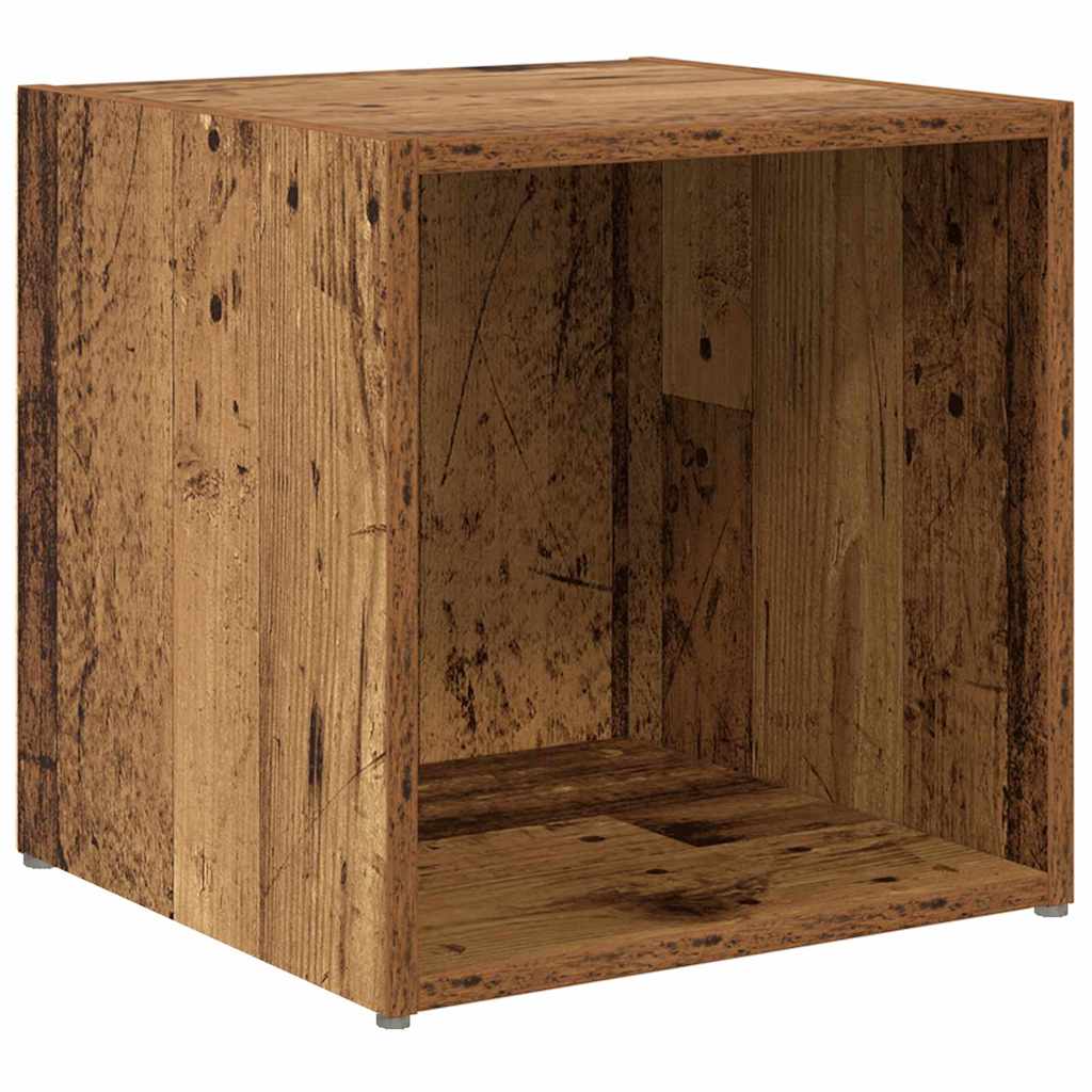 TV-Schrank Set Wandmontiert 8 pcs Altholz Holzwerkstoff