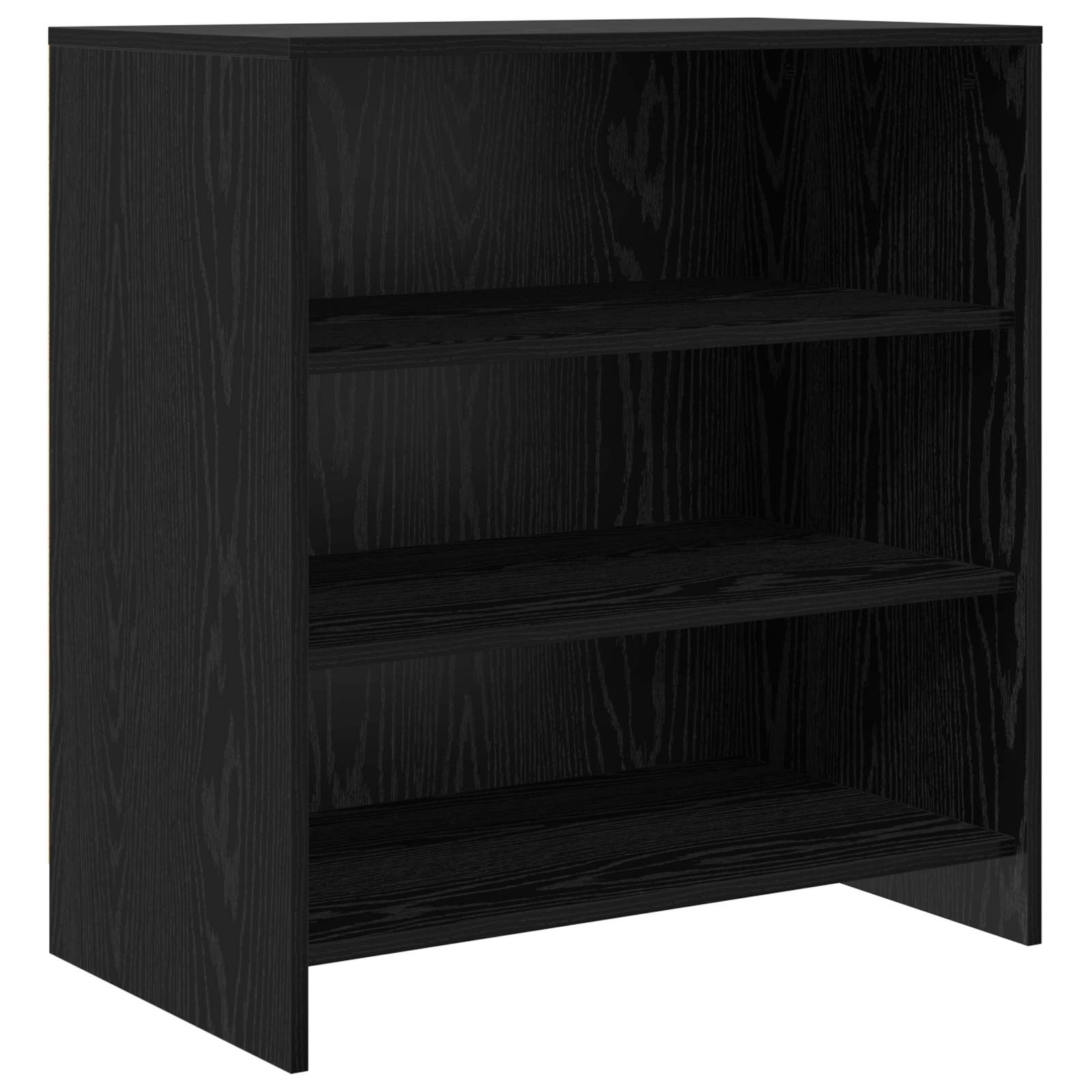 Sideboard 2 pcs Schwarz Eichen-Optik 70 x 41 x 75 cm