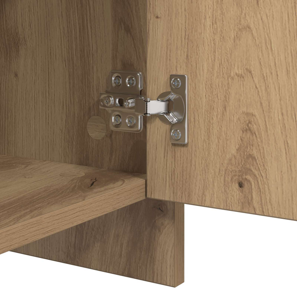 Sideboard 2 pcs Artisan-Eiche 70 x 41 x 75 cm Holzwerkstoff
