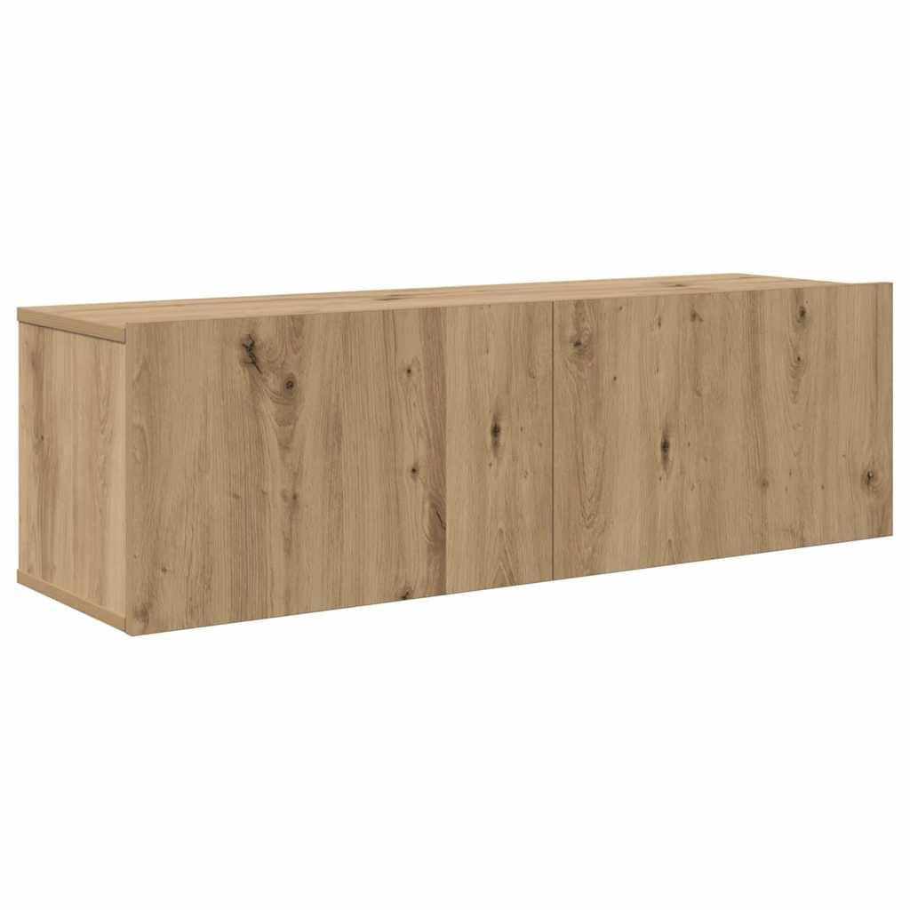 TV-Schrankset mit Schubladen 4 pcs Artisan-Eiche Holzwerkstoff