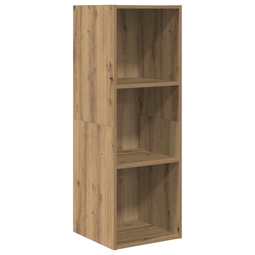 TV-Schrankset Wandmontiert 3 pcs Artisan-Eiche Holzwerkstoff