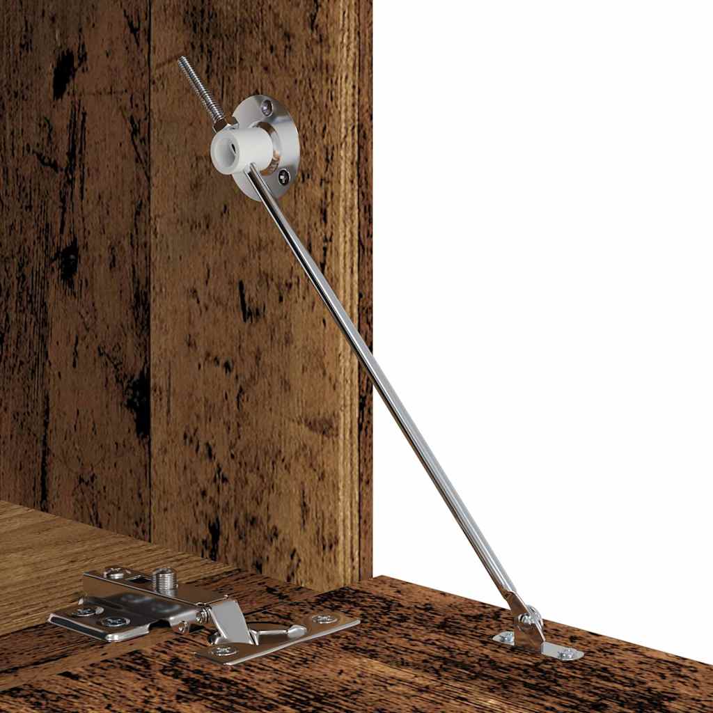 TV-Schrankset Wandmontiert 2 pcs Altholz Holzwerkstoff