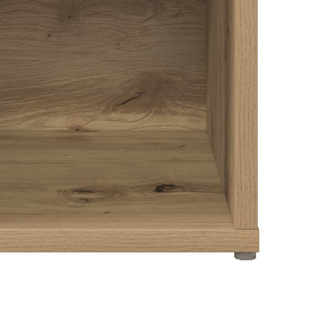 TV-Schrankset 2 pcs Artisan-Eiche 37 x 35 x 72 cm Holzwerkstoff