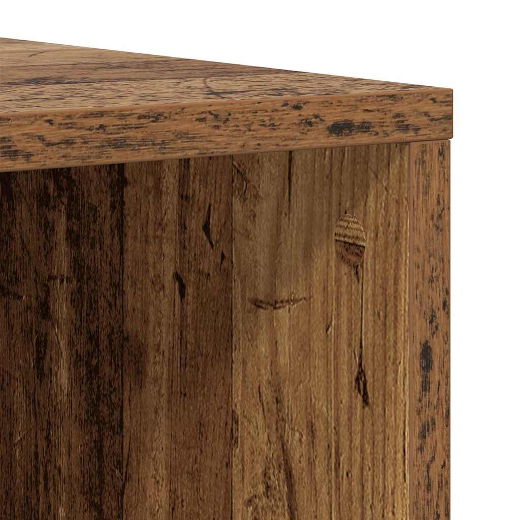 TV-Schrankset 4 pcs Altholz 37 x 35 x 107 cm Holzwerkstoff