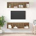 TV-Schrankset 2 pcs Artisan-Eiche 37 x 37 x 142,5 cm