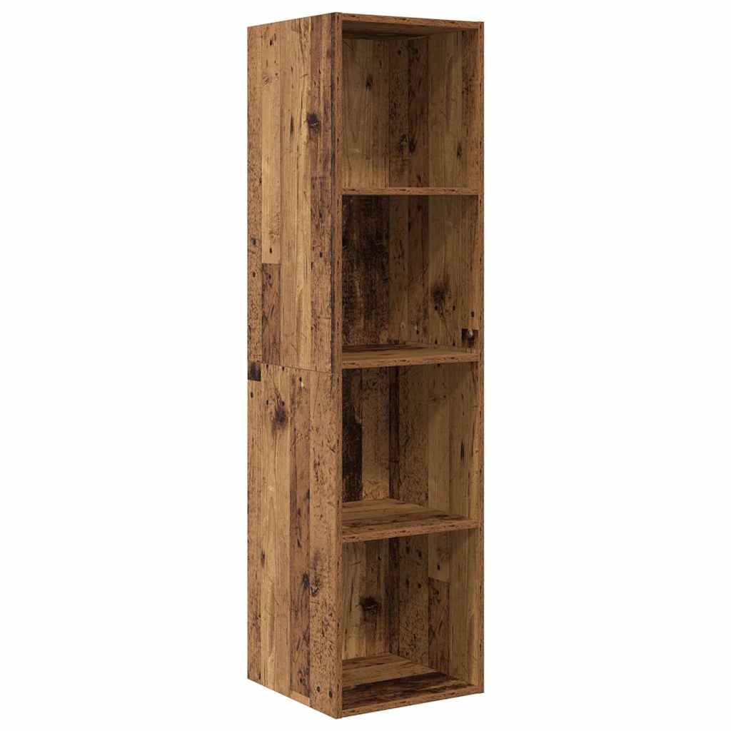 TV-Schrankset 2 pcs Braun 37 x 37 x 142,5 cm Holzwerkstoff