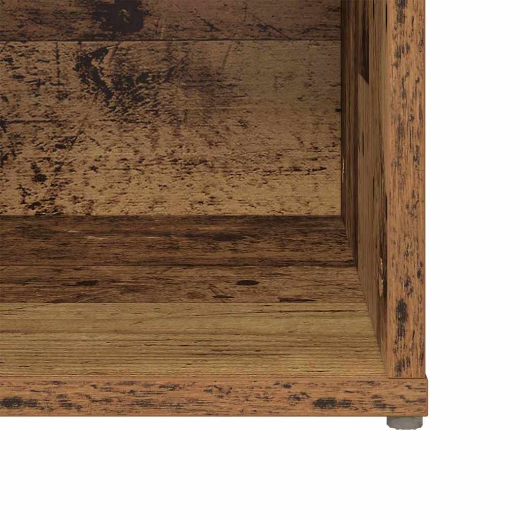 TV-Schrankset 2 pcs Altholz 107 x 35 x 37 cm Holzwerkstoff