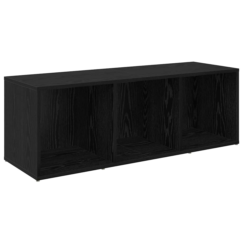 TV-Schrankset 2 pcs Schwarz Eichen-Optik 107 x 35 x 37 cm