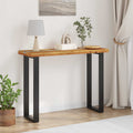 Konsolentisch Braun 100 x 35 x 75 cm Massivholz Teak