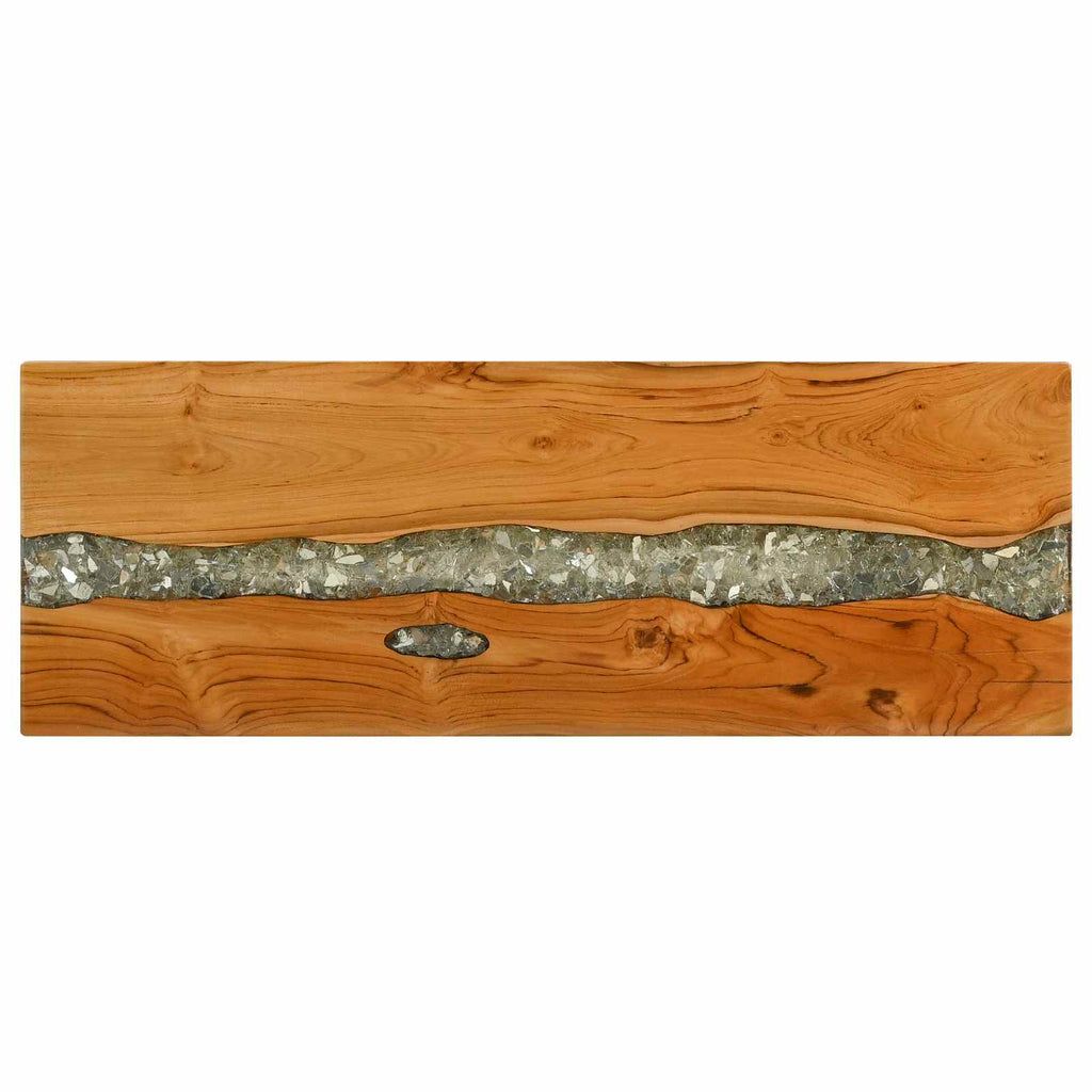 Konsolentisch Braun 100 x 35 x 75 cm Massivholz Teak