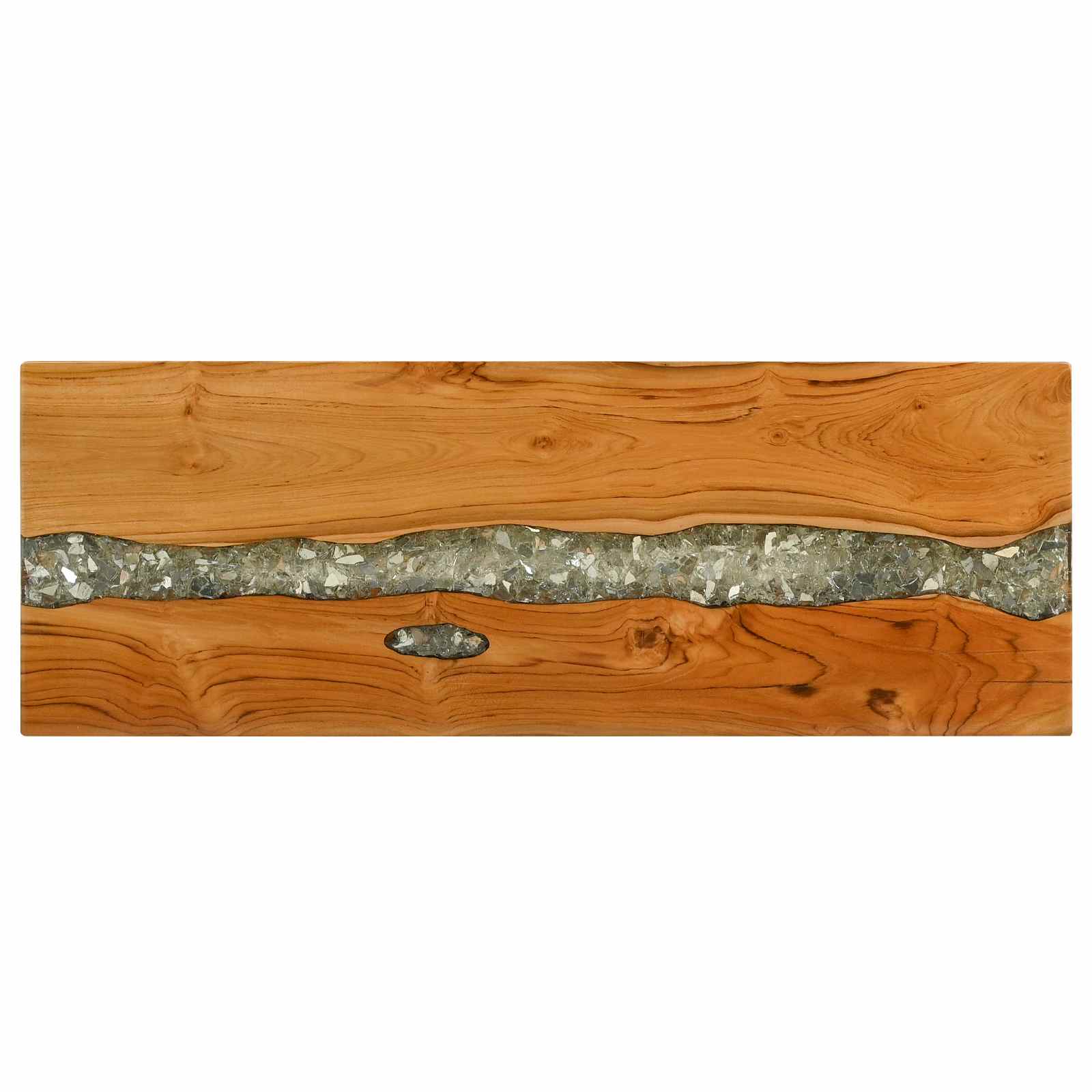 Konsolentisch Braun 100 x 35 x 75 cm Massivholz Teak