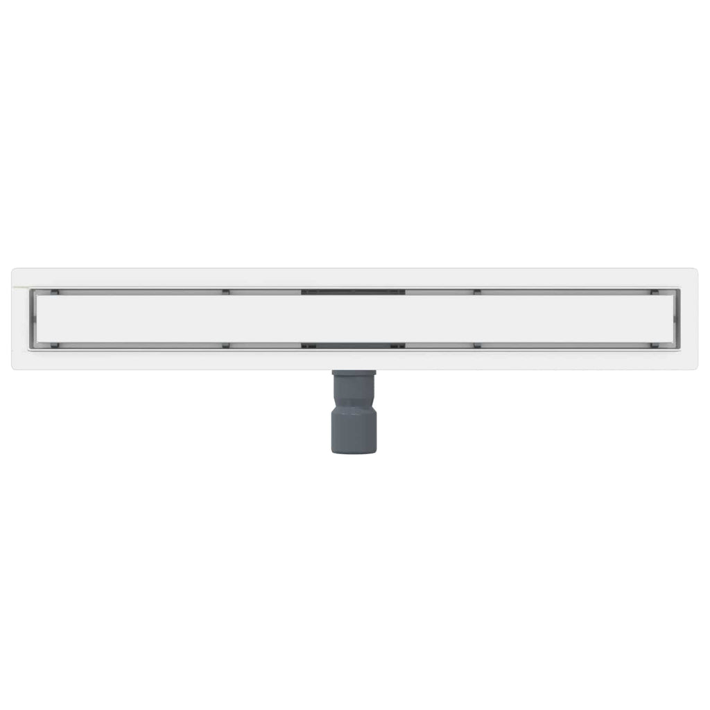 2 in 1 Duschabfluss Silber 80 cm Edelstahl 304