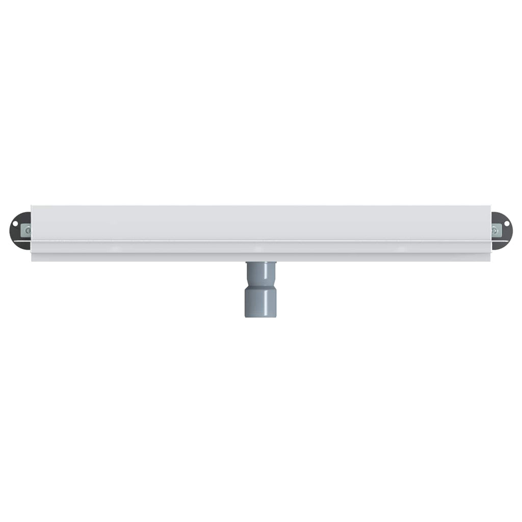 Wandmontierter Duschablauf Silber 70 cm Edelstahl 304