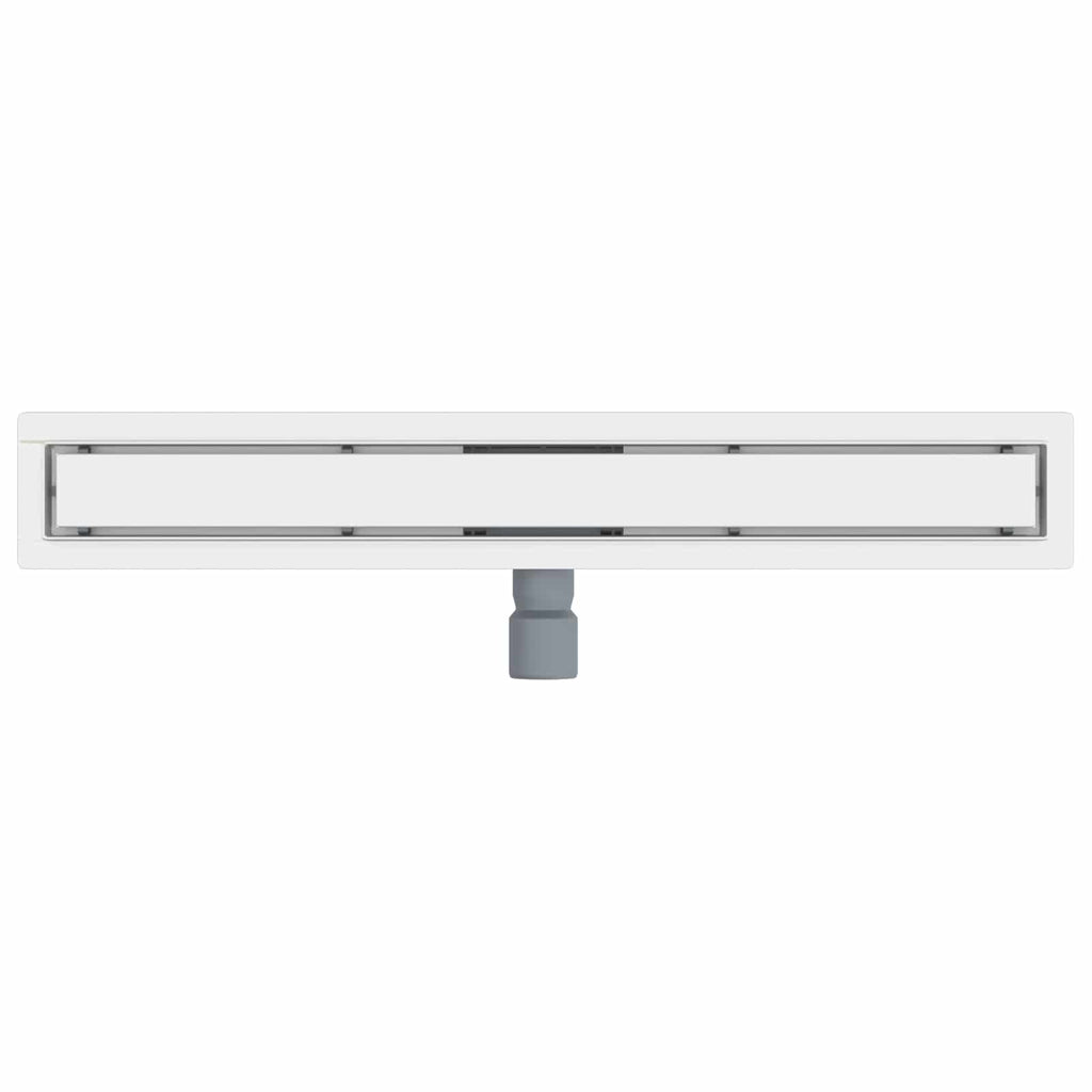 2 in 1 Duschabfluss Silber 70 cm Edelstahl 304