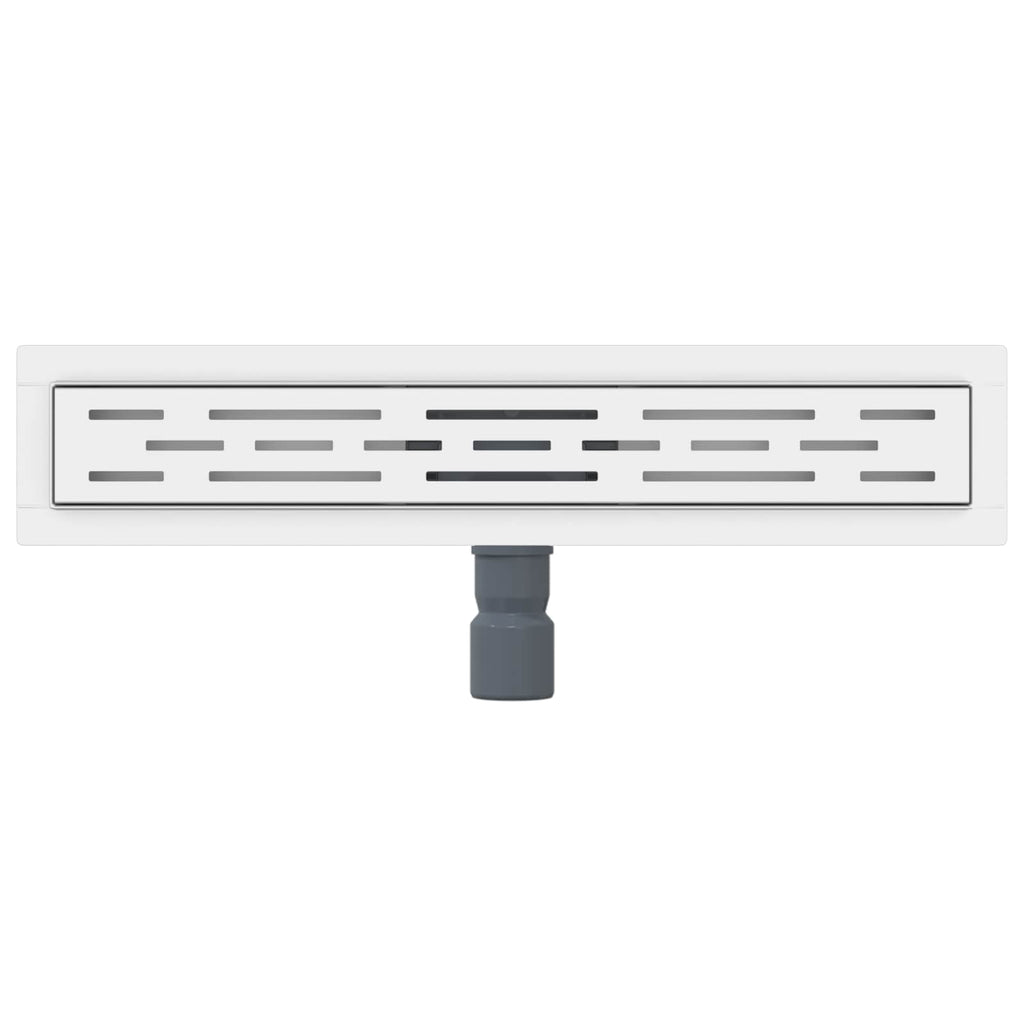 Duschabfluss mit Liniendesign Silber 60 cm Edelstahl 304