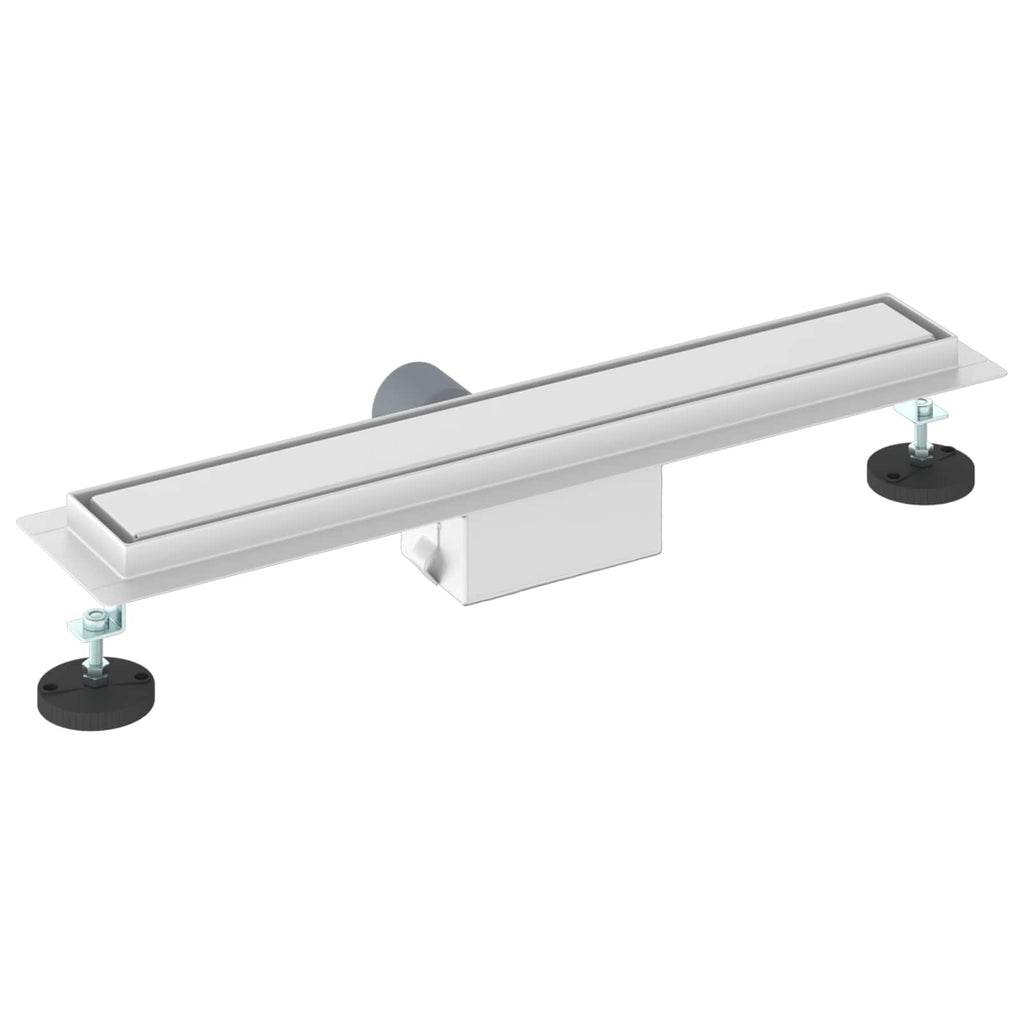 2 in 1 Duschabfluss Silber 50 cm Edelstahl 304