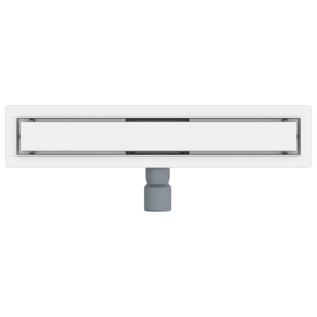2 in 1 Duschabfluss Silber 50 cm Edelstahl 304