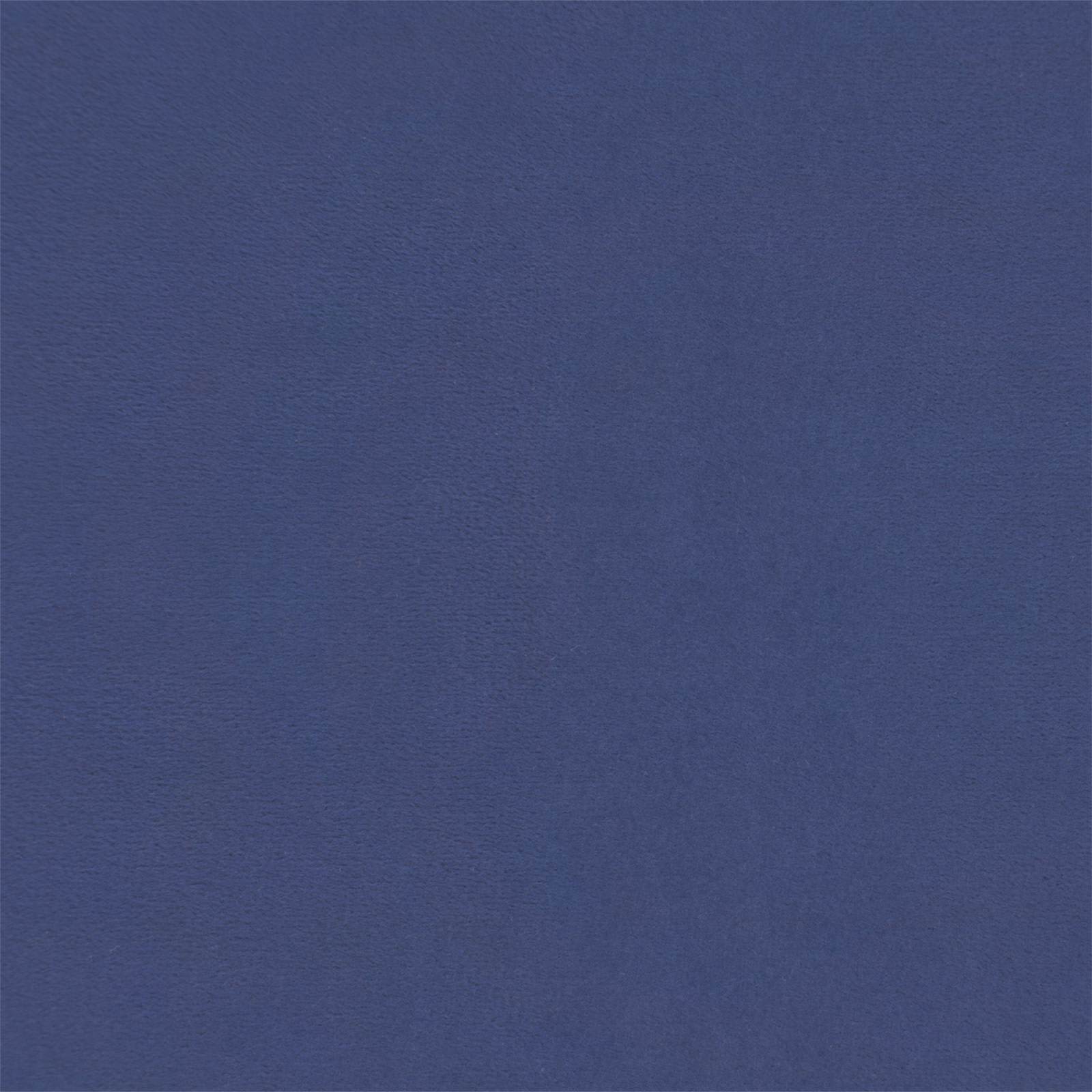 Kinderbettgestell mit Kopfteil Polizeiblau 90 x 190 cm Samt