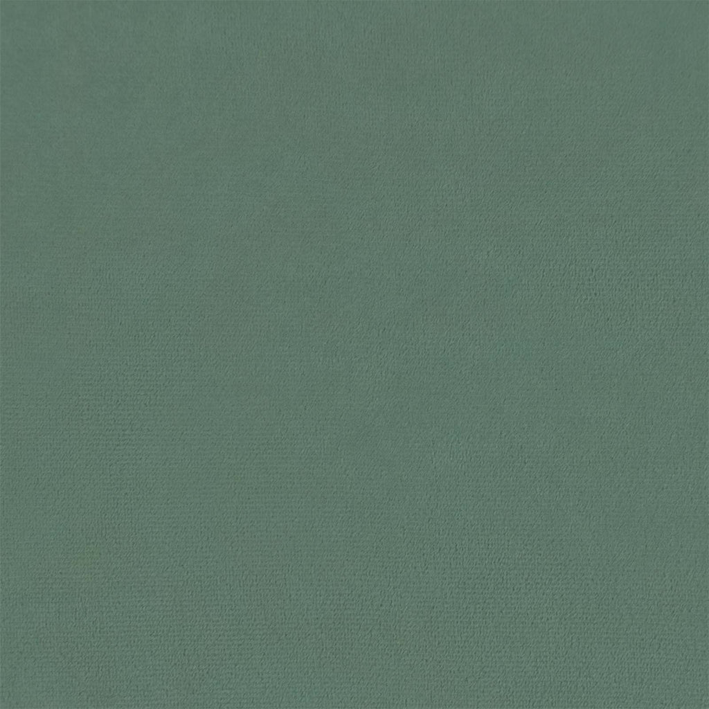 Kinderbettgestell mit Kopfteil Meergrün 80 x 200 cm Samt