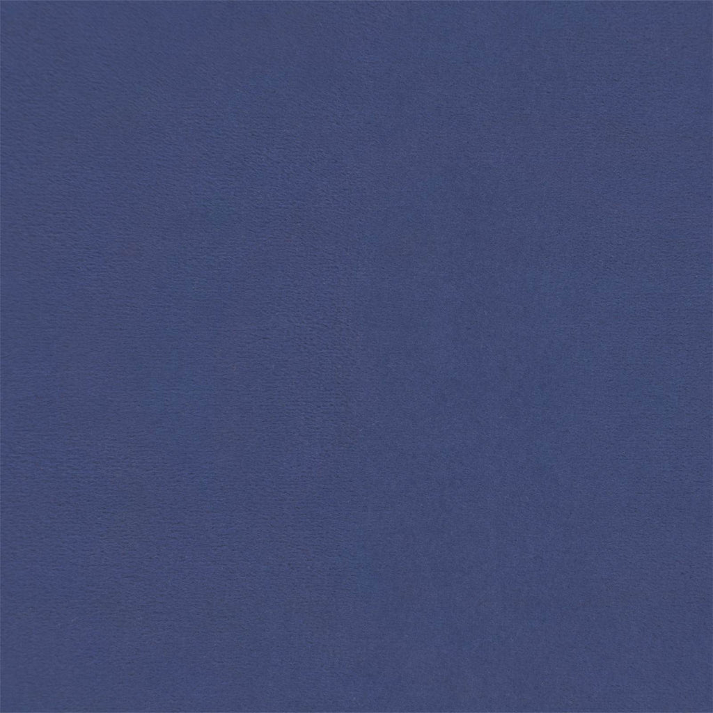 Kinderbettgestell mit Kopfteil Polizeiblau 90 x 190 cm Samt