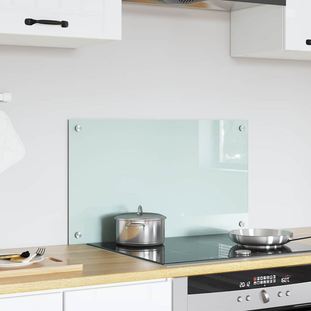 Küchenrückwand Milch 70 x 40 cm Gehärtetes Glas