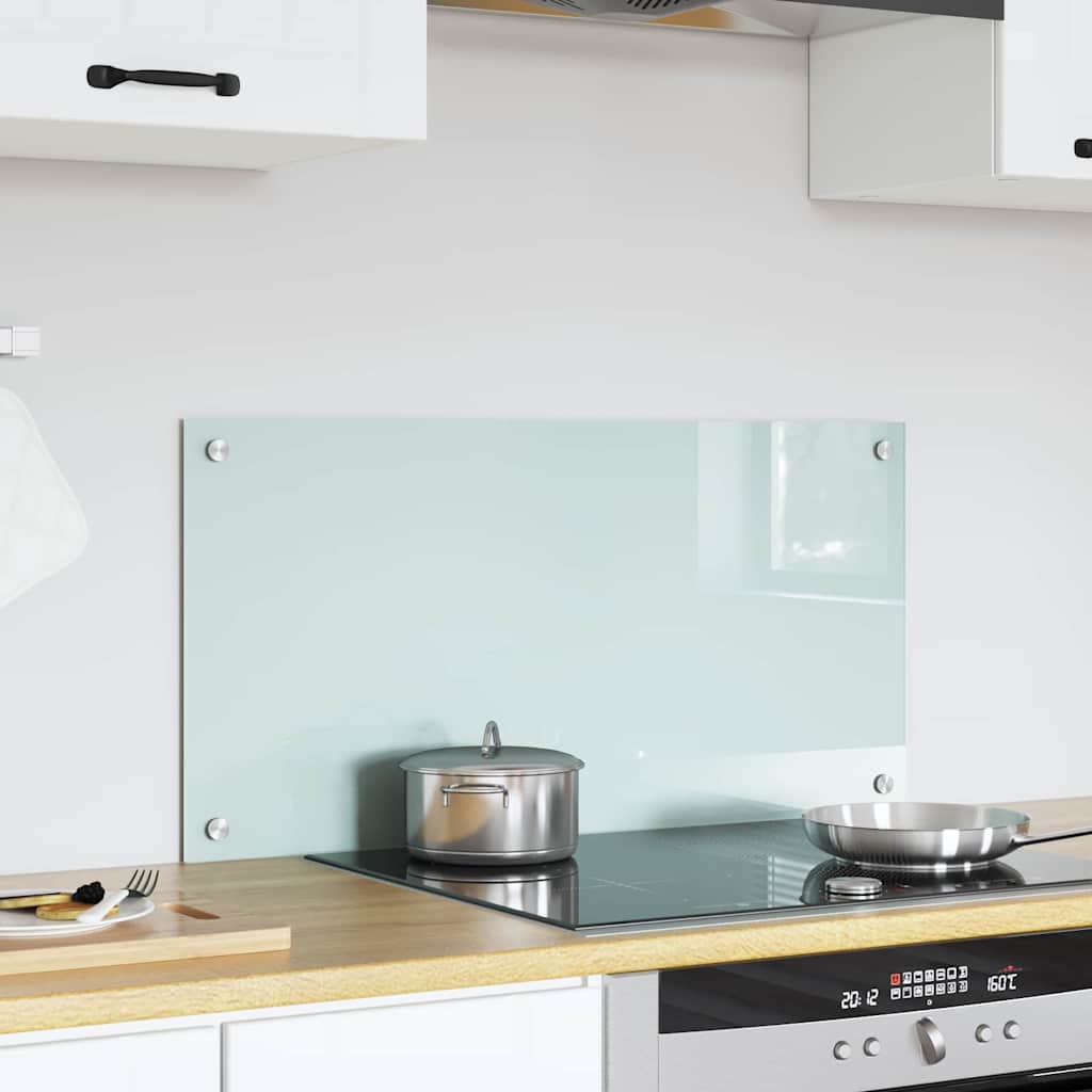 Küchenrückwand Milch 80 x 40 cm Gehärtetes Glas