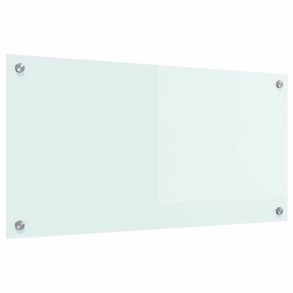 Küchenrückwand Milch 80 x 40 cm Gehärtetes Glas