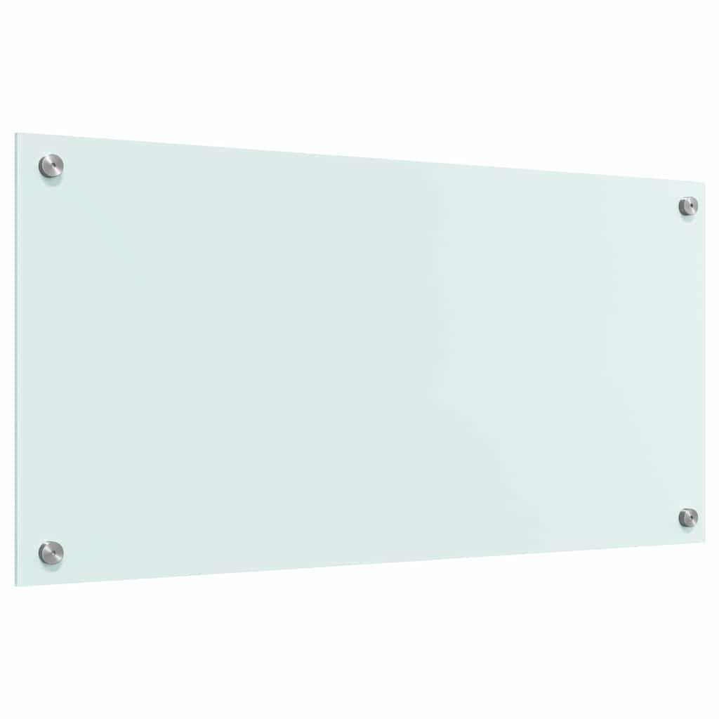 Küchenrückwand Milch 80 x 40 cm Gehärtetes Glas