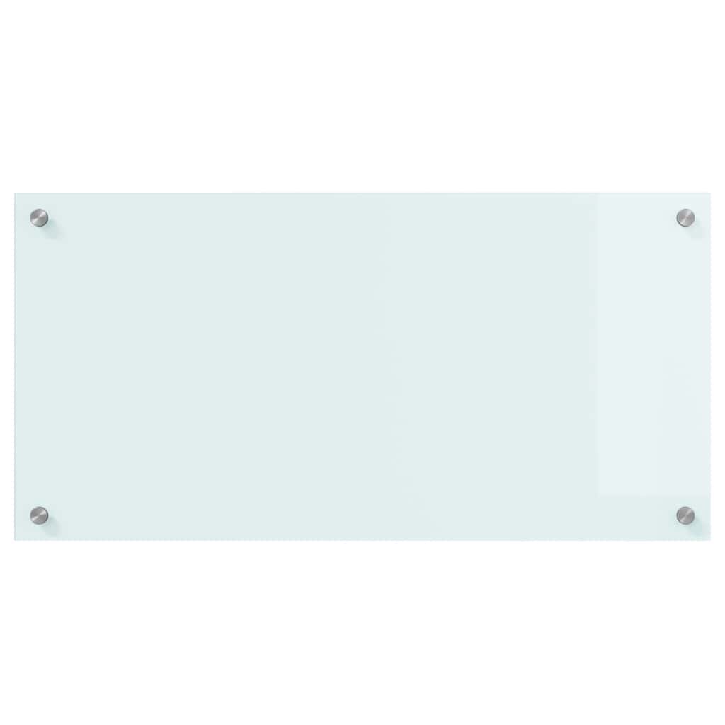 Küchenrückwand Milch 80 x 40 cm Gehärtetes Glas