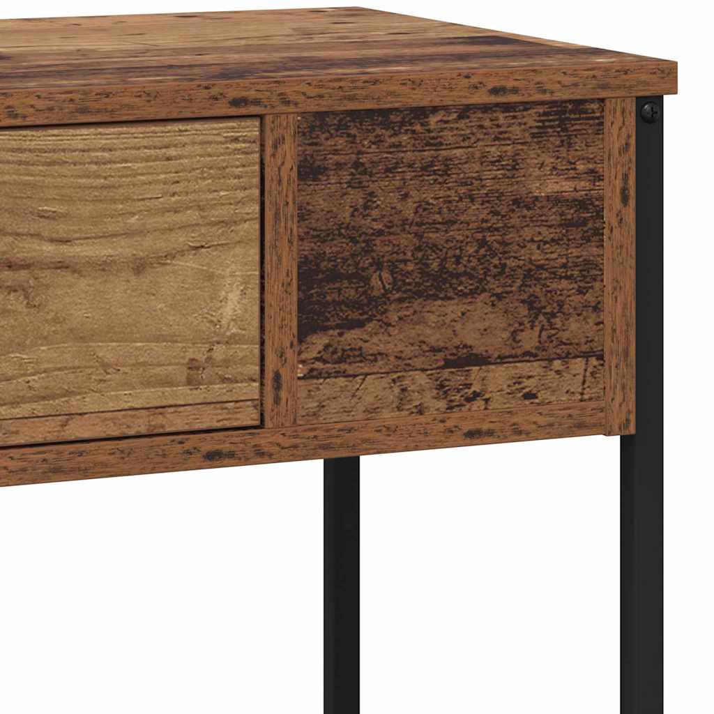 Konsolentisch Altholz 100 x 34.5 x 75 cm Holzwerkstoff