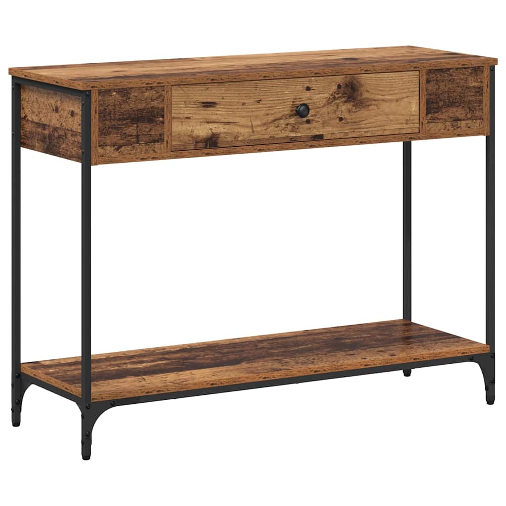 Konsolentisch Altholz 100 x 34.5 x 75 cm Holzwerkstoff