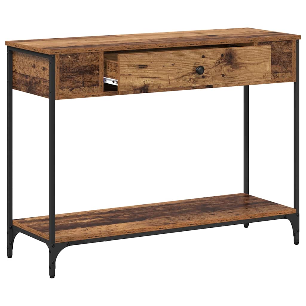 Konsolentisch Altholz 100 x 34.5 x 75 cm Holzwerkstoff