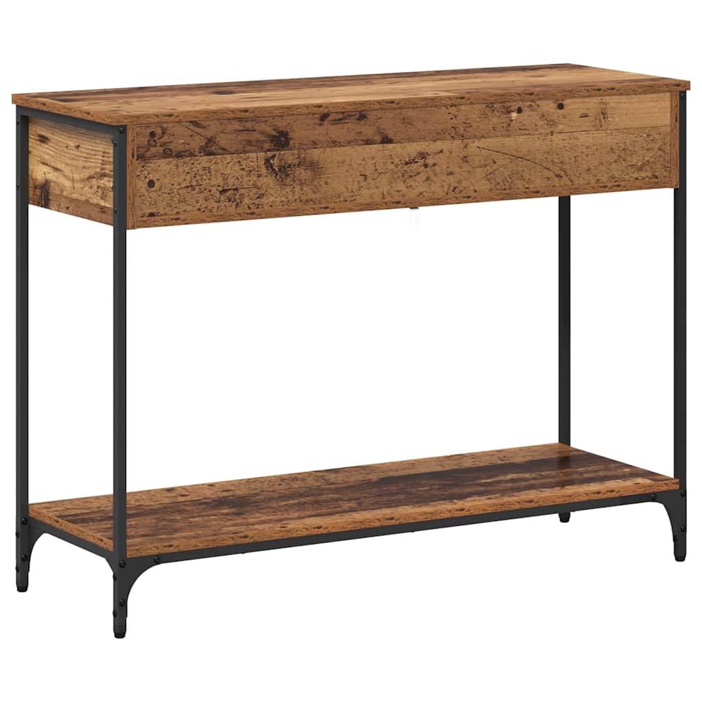Konsolentisch Altholz 100 x 34.5 x 75 cm Holzwerkstoff