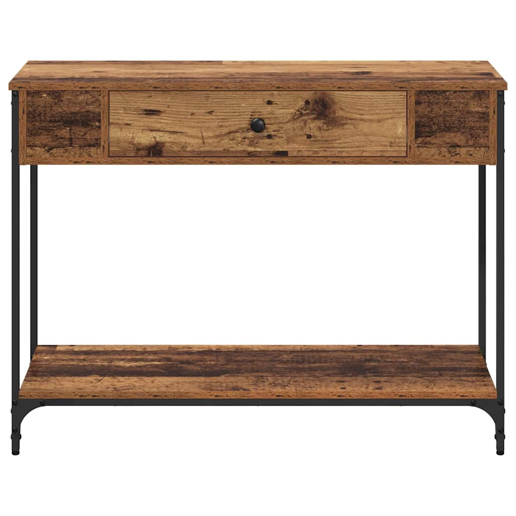 Konsolentisch Altholz 100 x 34.5 x 75 cm Holzwerkstoff