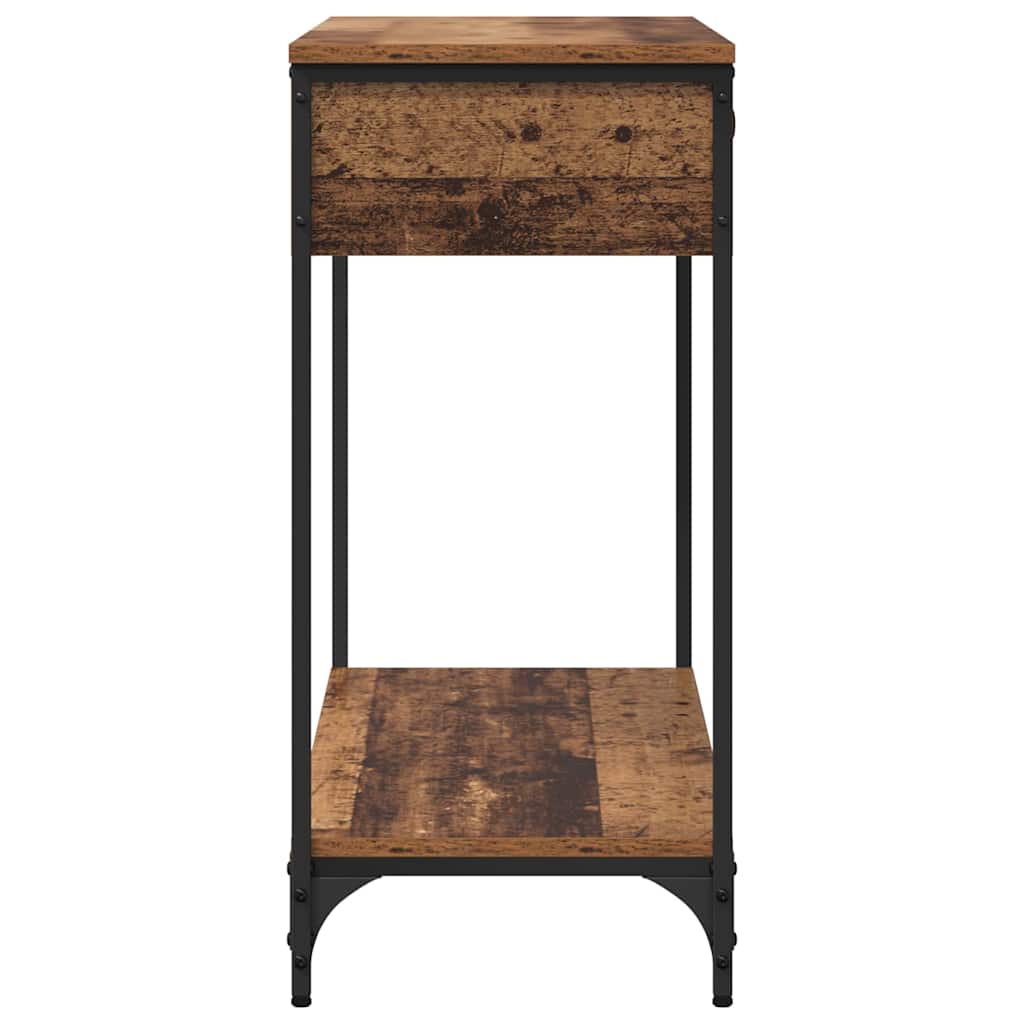 Konsolentisch Altholz 100 x 34.5 x 75 cm Holzwerkstoff