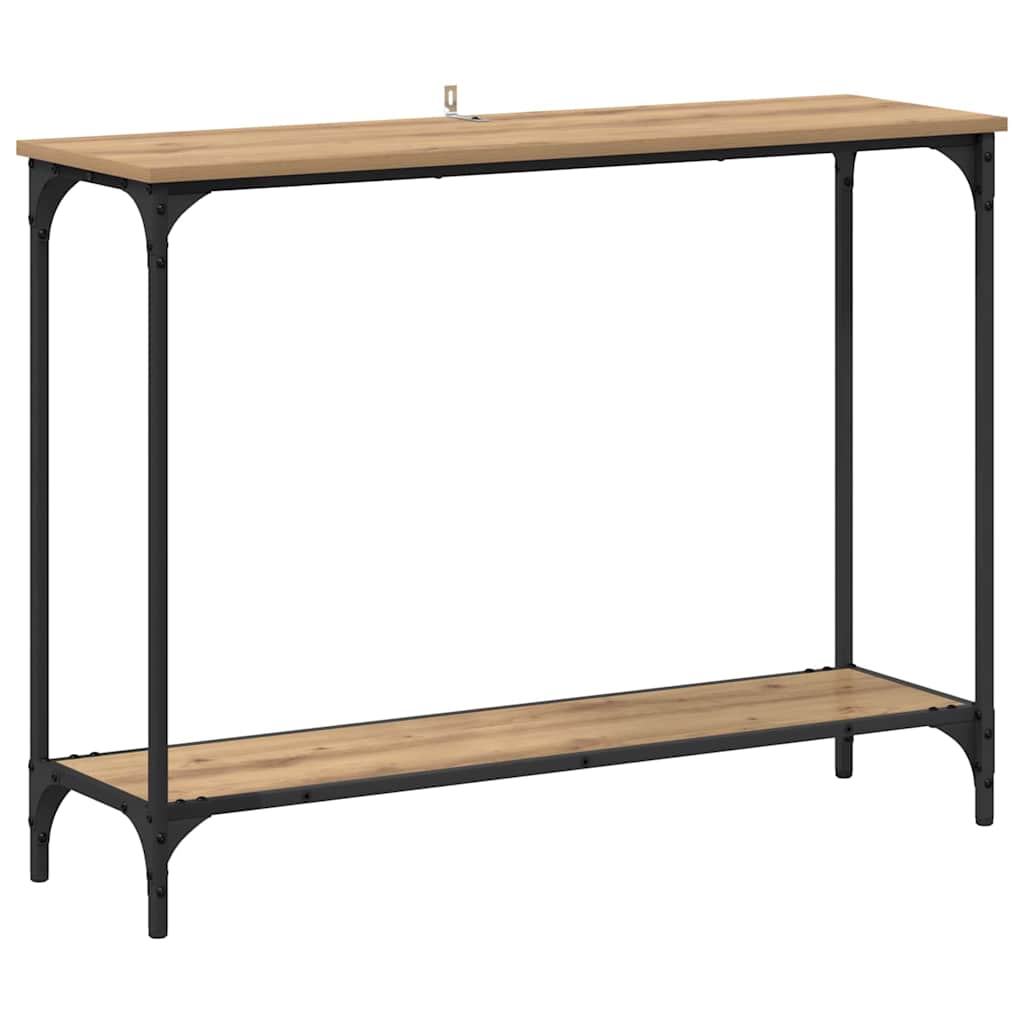 Konsolentisch Artisan-Eiche 101 x 30.5 x 75 cm Holzwerkstoff