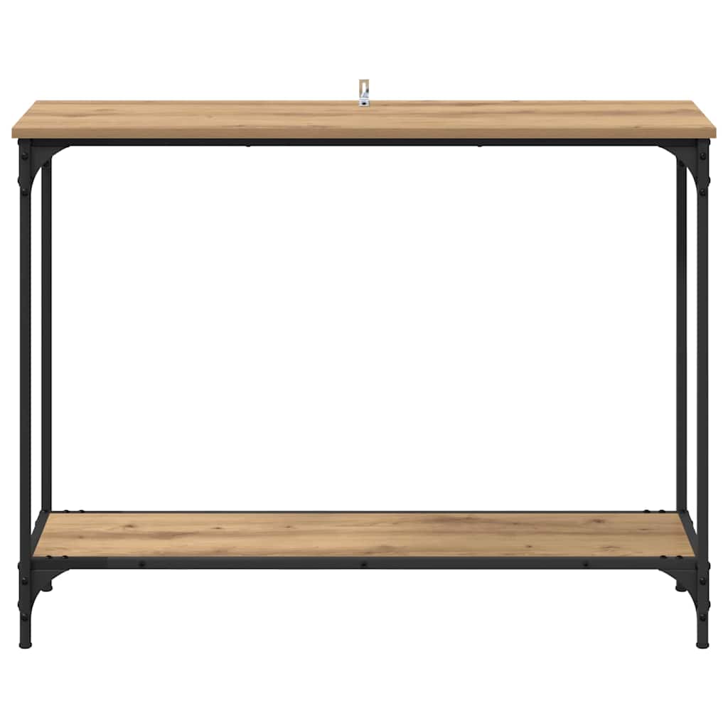 Konsolentisch Artisan-Eiche 101 x 30.5 x 75 cm Holzwerkstoff