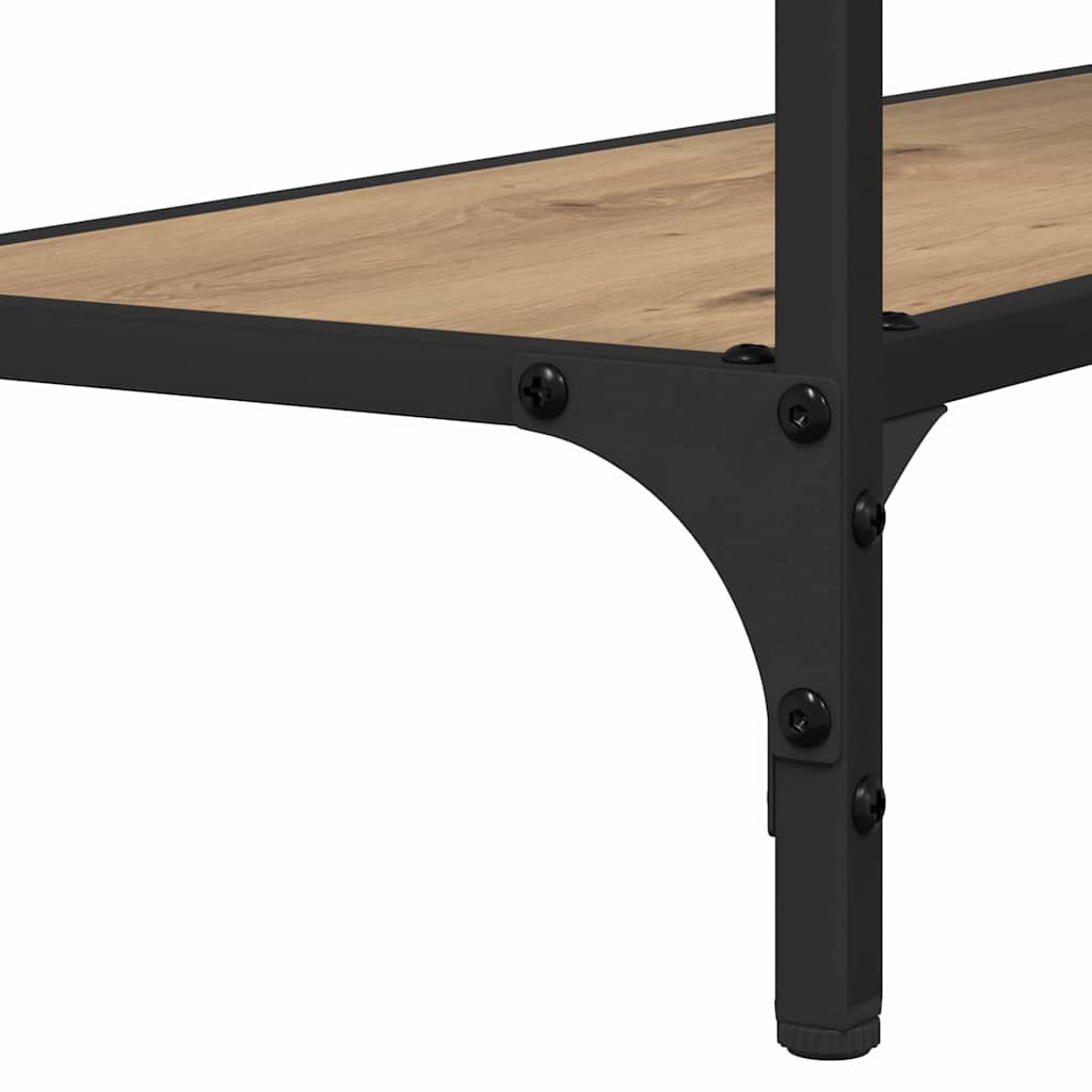 Konsolentisch Artisan-Eiche 75 x 30.5 x 75 cm Holzwerkstoff