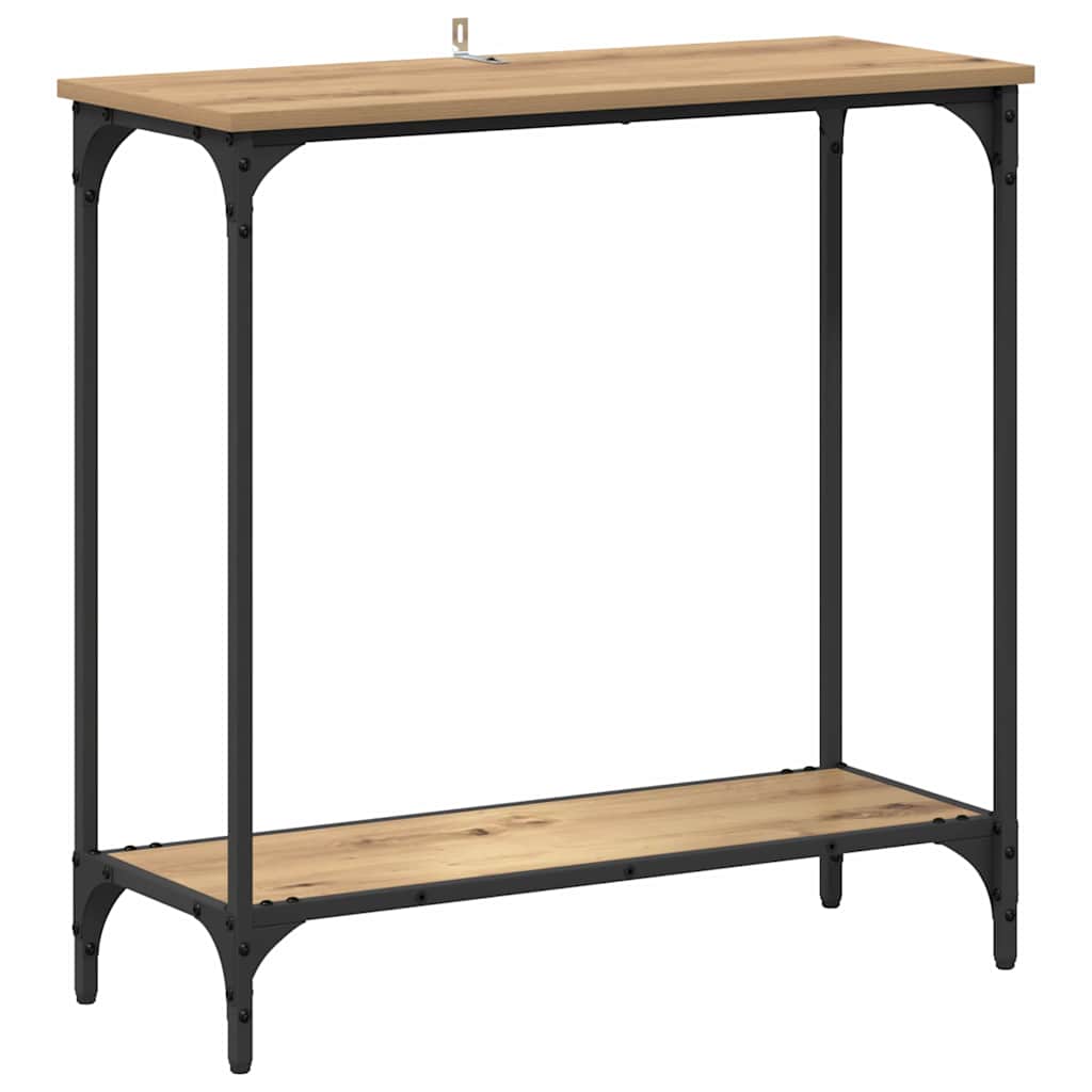 Konsolentisch Artisan-Eiche 75 x 30.5 x 75 cm Holzwerkstoff