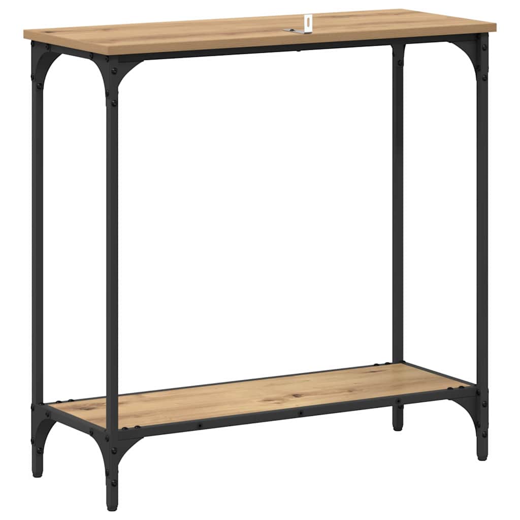 Konsolentisch Artisan-Eiche 75 x 30.5 x 75 cm Holzwerkstoff
