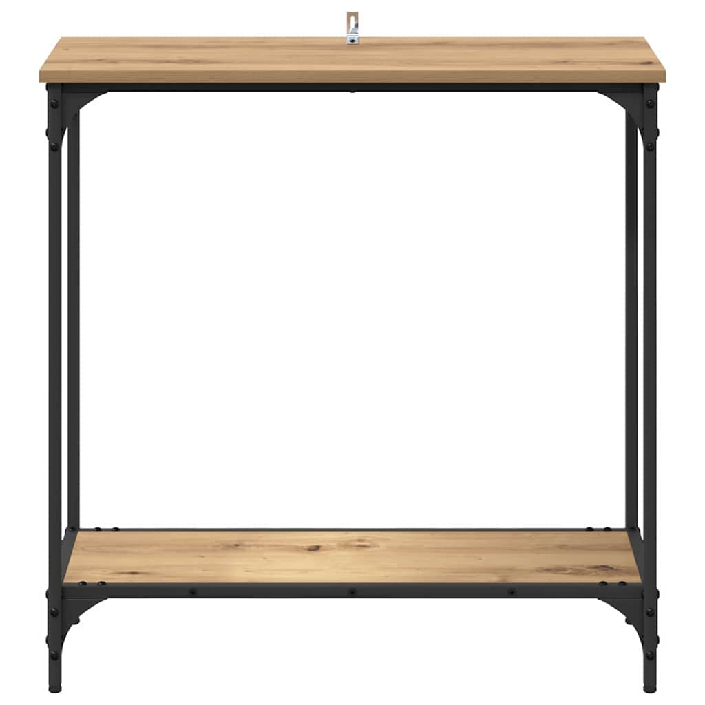 Konsolentisch Artisan-Eiche 75 x 30.5 x 75 cm Holzwerkstoff