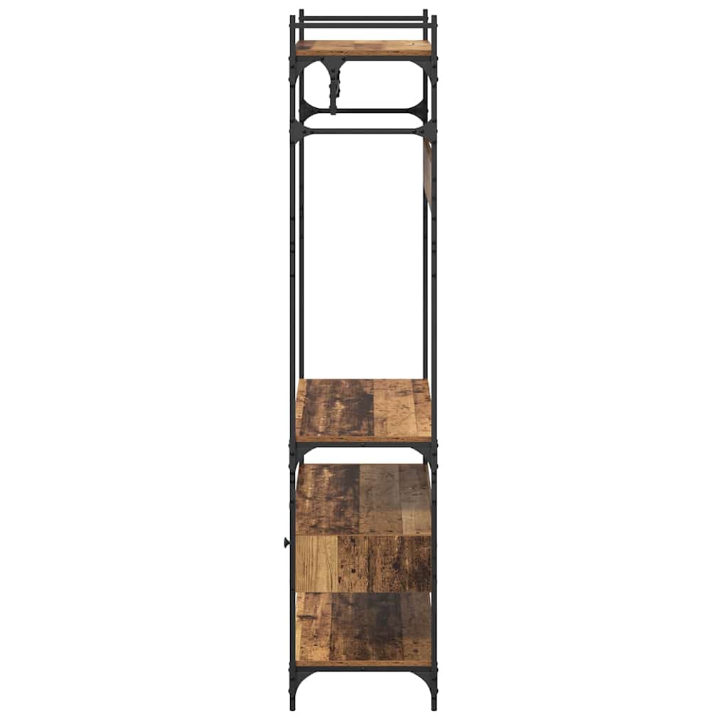 Kleiderschrank Altholz 89 x 39 x 184.5 cm Holzwerkstoff
