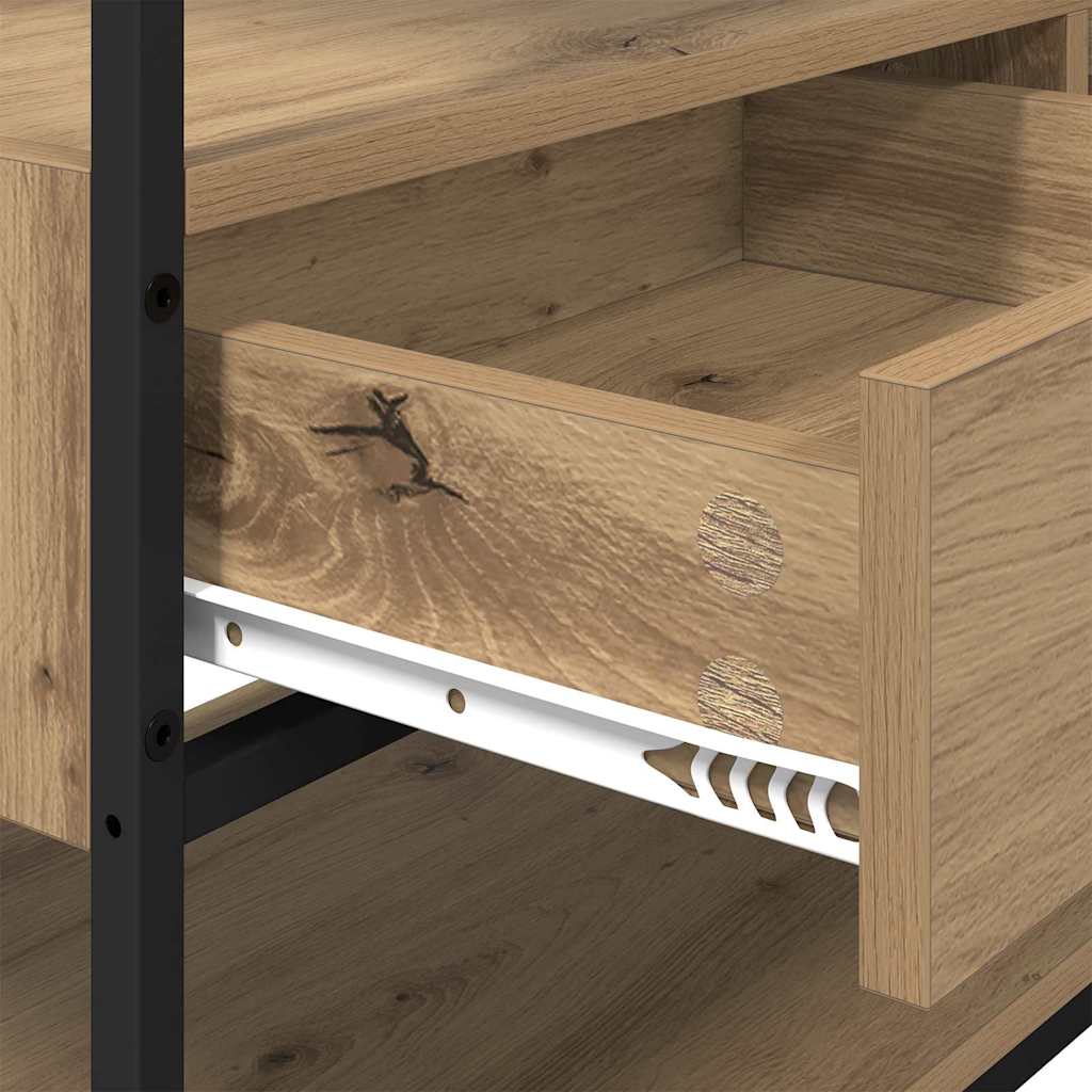 Kleiderschrank Artisan-Eiche 89 x 39 x 184.5 cm Holzwerkstoff
