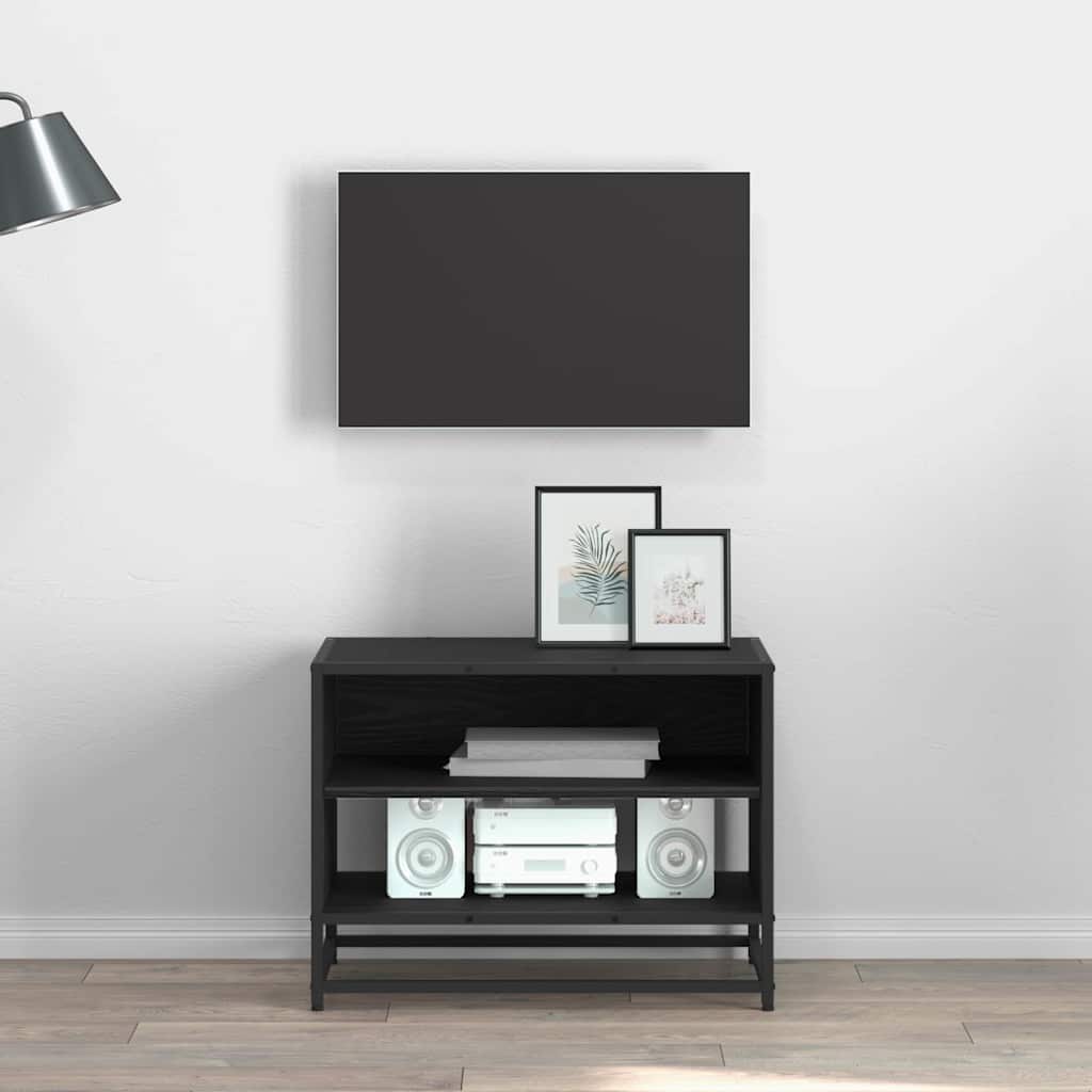 TV-Einheiten Schwarz Eichen-Optik 61 x 40 x 46 cm Holzwerkstoff