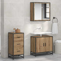 Sideboard Artisan-Eiche 35,5 x 35 x 76 cm