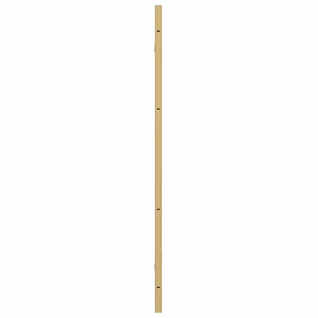 Faltbare Duschtrennwand Gold 130 x 138 cm