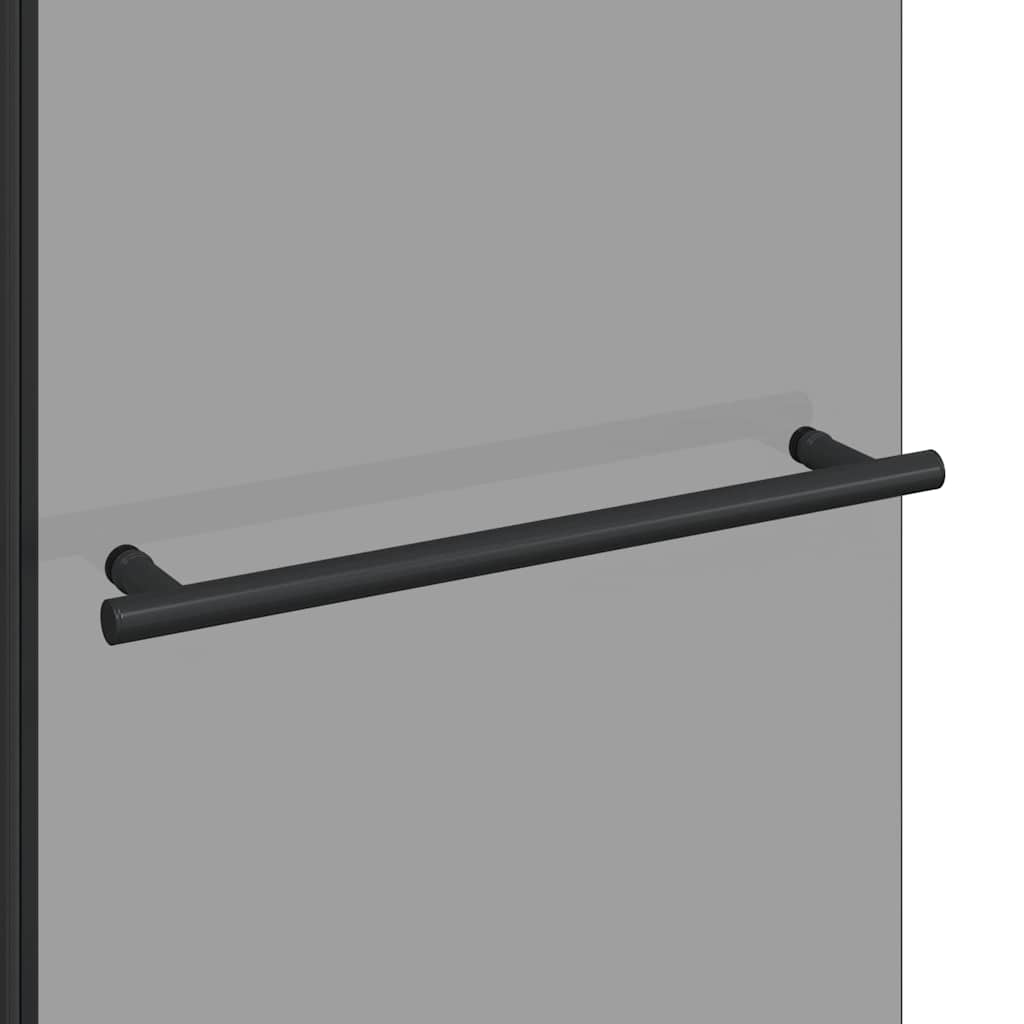 Bi-Falt Duschumhausung Dunkel transparent 120 x 67 x 129 cm