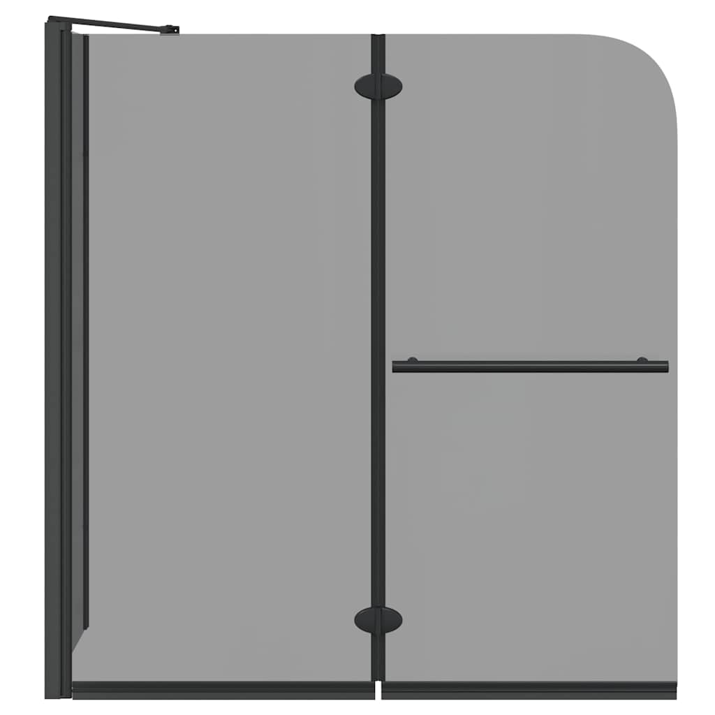 Bi-Falt Duschumhausung Dunkel transparent 120 x 67 x 129 cm